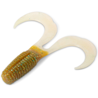Iron Claw nástraha Curly One Motoroil Pearl 12cm