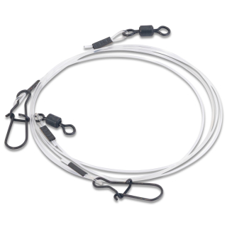 Iron Claw návazec Fluorocarbon Spin Leader 31,75kg 50cm 2ks