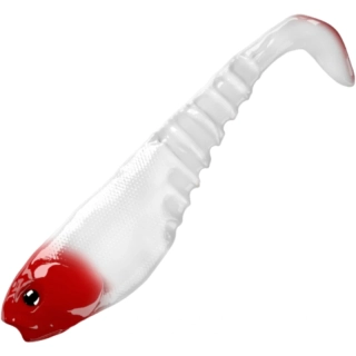 Qubi Lures gumová nástraha Manager Ławicy Red Head Ghost 12cm 2ks