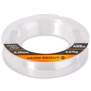 Iron Trout vlasec Super Line 400m 0,25mm Transparent Clear