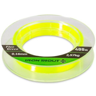 Iron Trout vlasec Super Line 400m 0,25mm Fluo Green