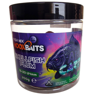 Anaconda nástraha AI Carp Hookbaits Fish Mix 200g 16/20/24mm Shellfish Plum