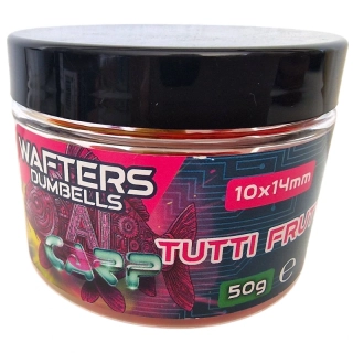 Anaconda Wafter-Dumbells AI Carp Bird Food Mix 50g 10x14mm Tutti Frutti