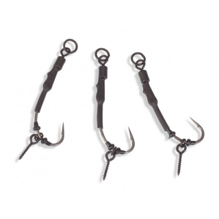 Anaconda háček Piercer Ronnie Rig Curve Shank Micro Barb Velikost 8, 3ks/bal