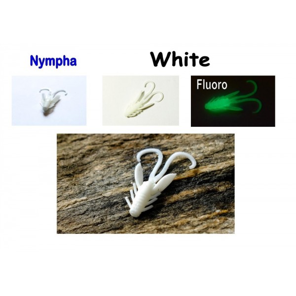 Nympha, 40 mm, 0,9 g Varianta: White