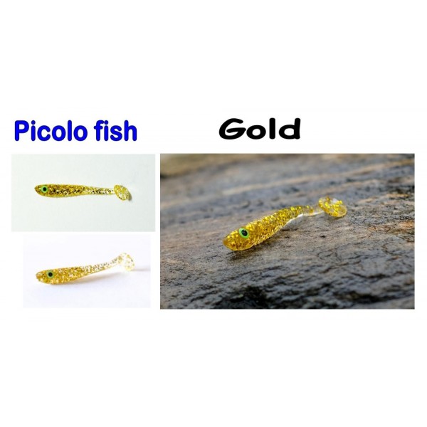 Picolo Fish, 38mm, 0,4g Varianta: Gold