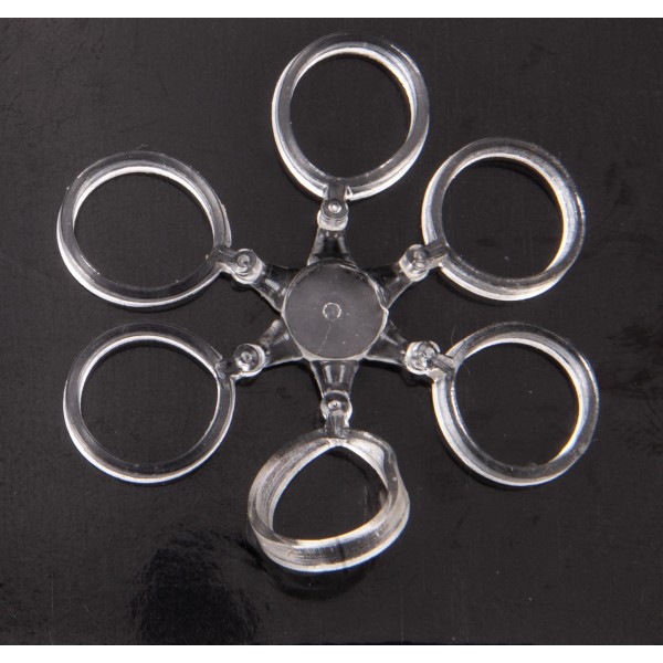 Anaconda gumové kroužky Invisible Bait Bands 7 mm 18 ks