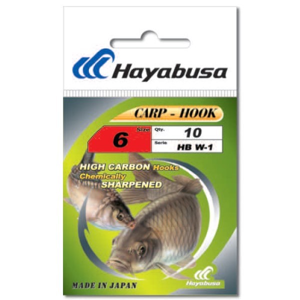 Hayabusa háčky W1 Velikost 6, 10 ks/bal
