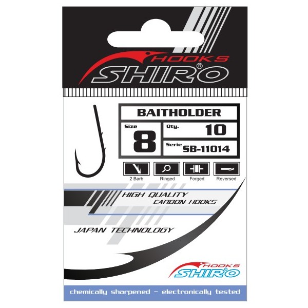 Mistrall háček Baitholder Velikost 4, 10 ks/bal