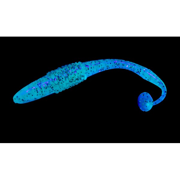 Iron Claw nástraha Eazy-Add Shads 12 cm Triple Greenish Motoroil UV