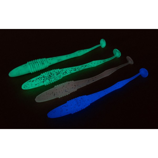 Iron Claw nástraha Eazy-Add Shads 12 cm Salt & Pepper Lum